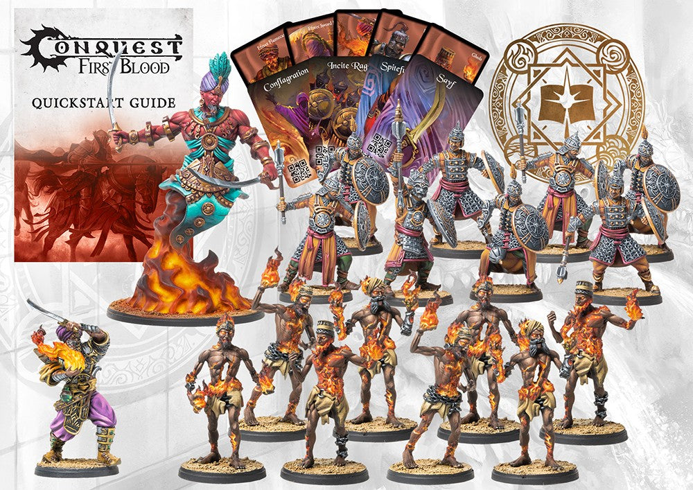 Conquest: Sorcerer Kings - First Blood Warband - Warhaus