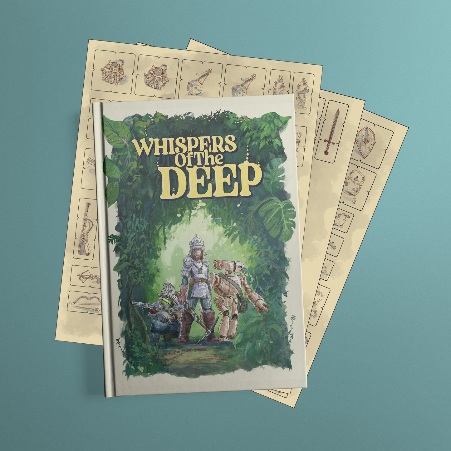 Black Site Studios: Whispers of the Deep - Core Book & Tokens