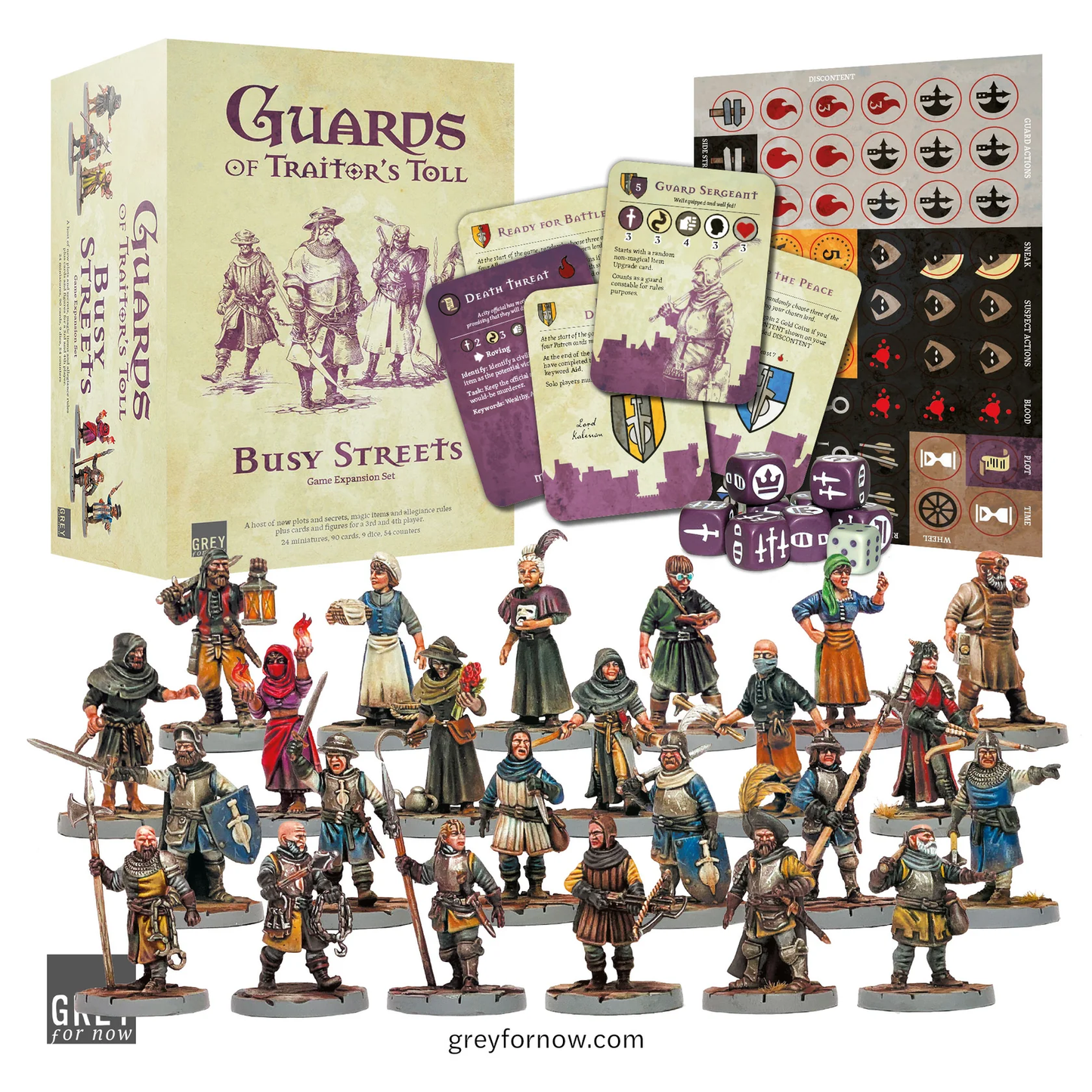 Guards of Traitor's Toll: Busy Streets Expansion Set - Warhaus