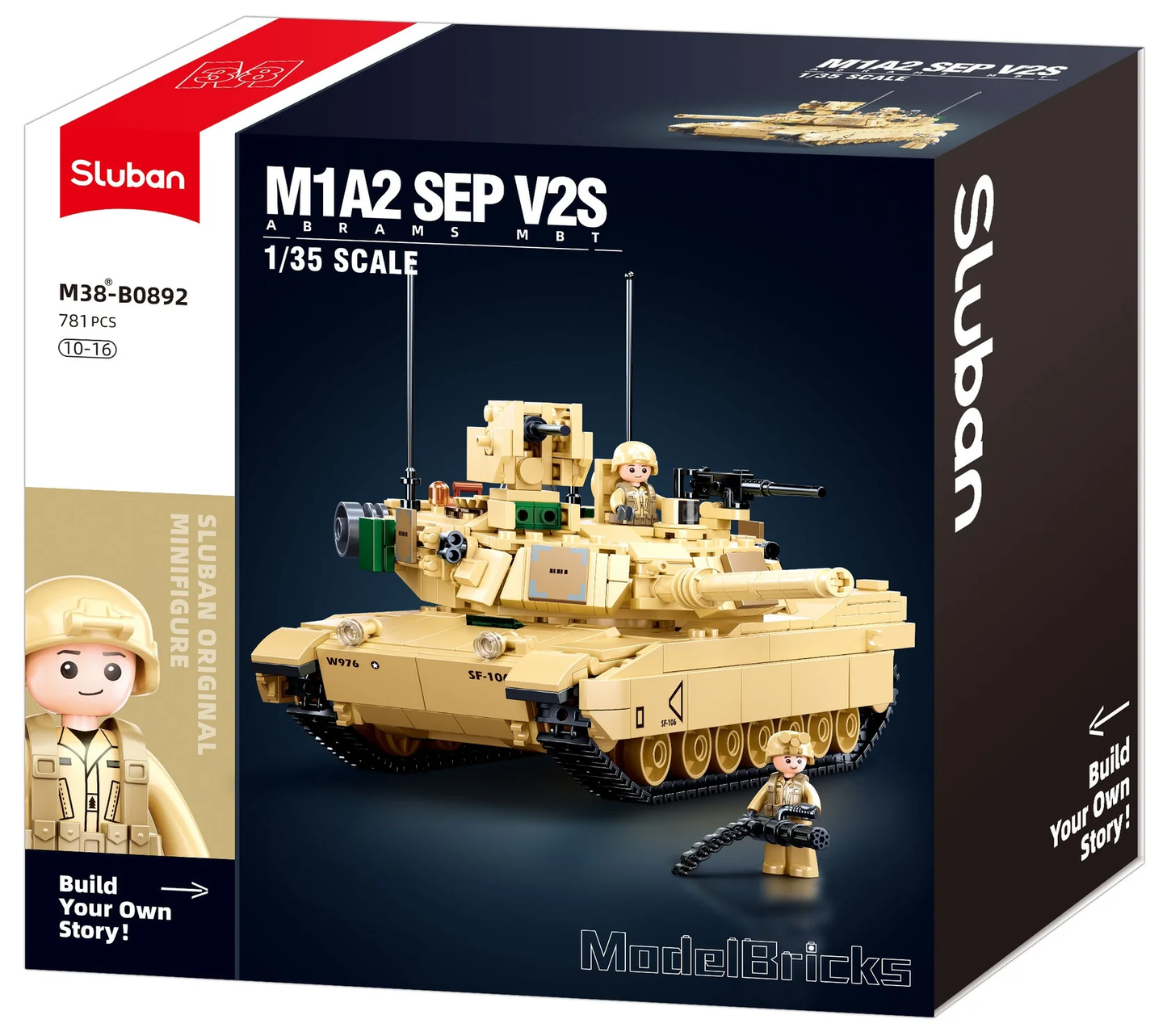 Sluban: M1A2 V2 Abrams Main Battle Tank