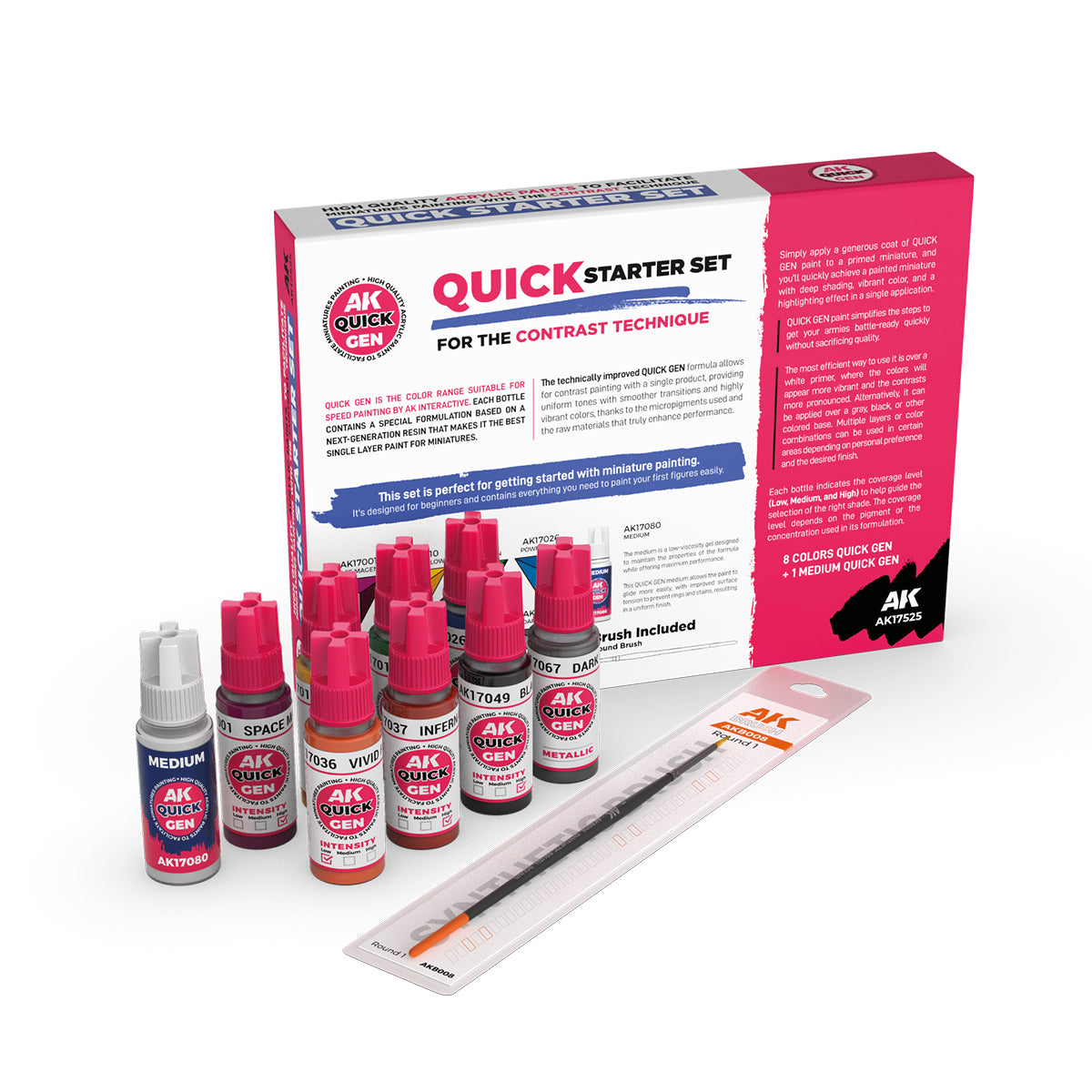 AK Interactive: Quick Gen Paints - Quick Starter - Warhaus