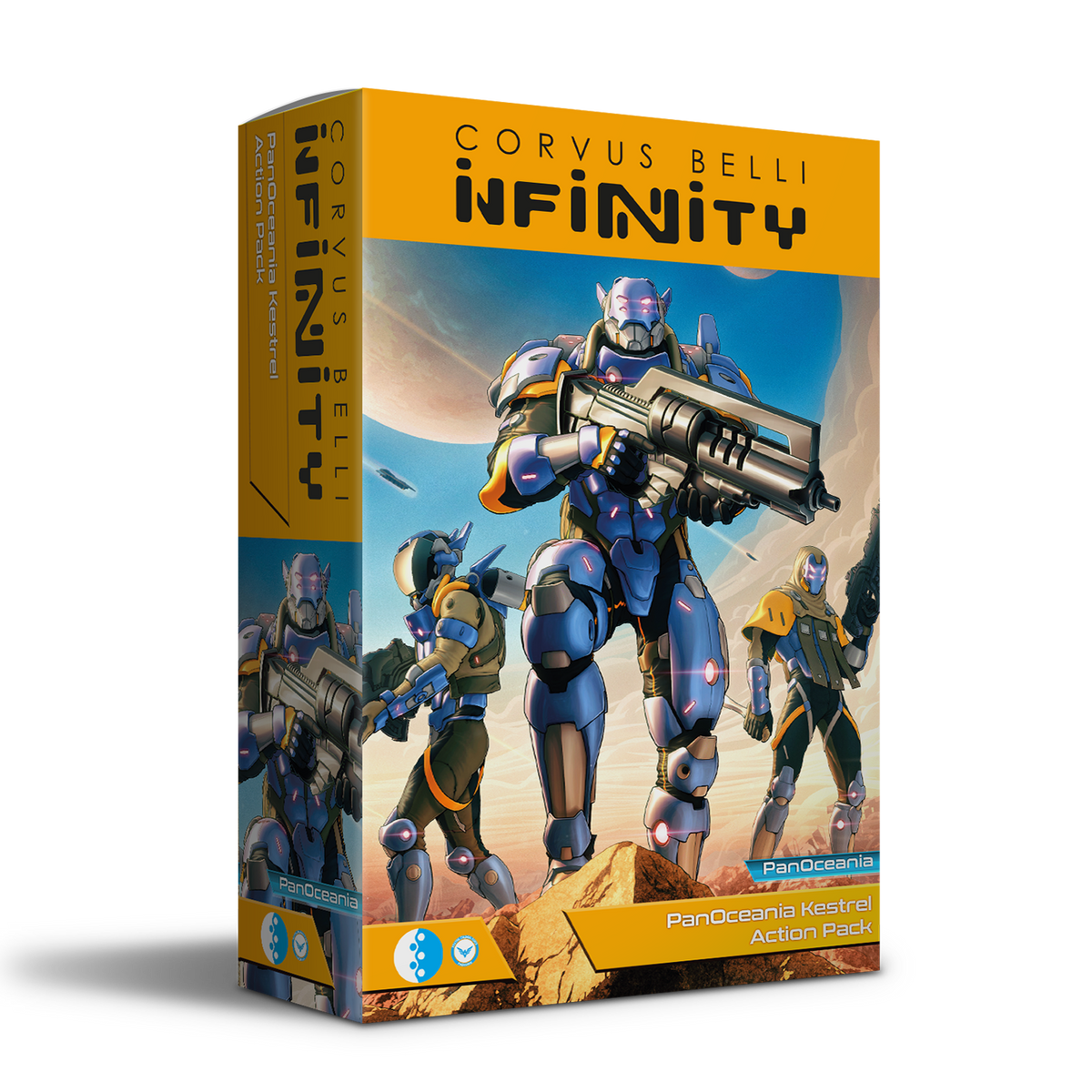 Infinity: PanOceania - Kestrel Action Pack packaging