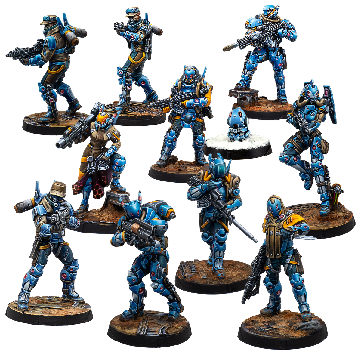 Infinity: PanOceania - Kestrel Action Pack models