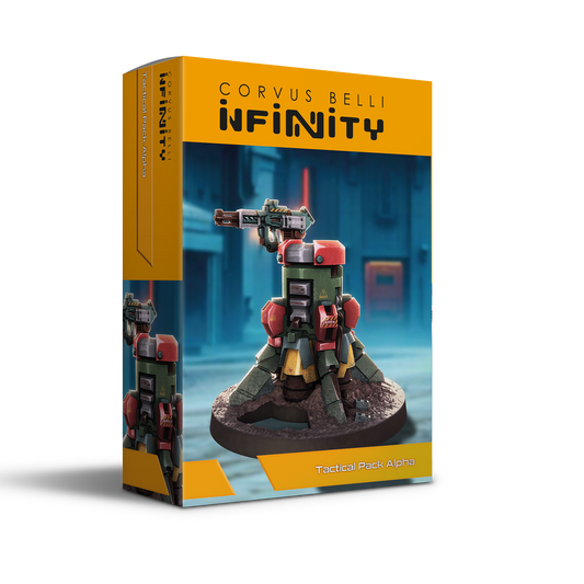 Infinity: Tactical Pack Alpha packaging