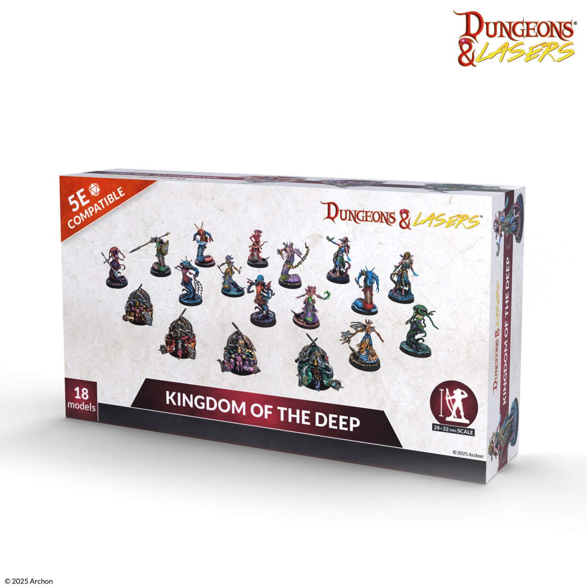 Dungeons & Lasers: Miniatures - Kingdom Of The Deep