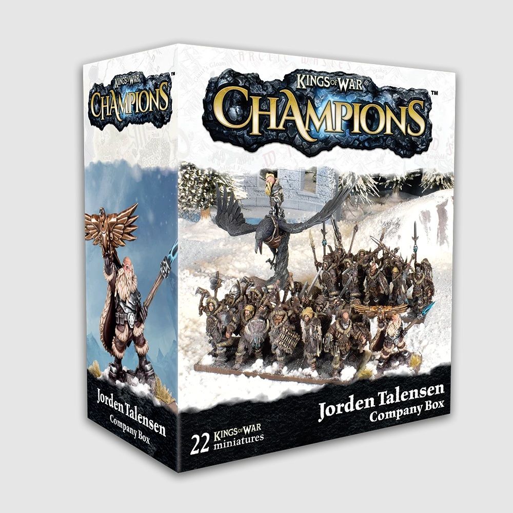 Kings of War: Champions - Jorden Talensen Company Box - Warhaus