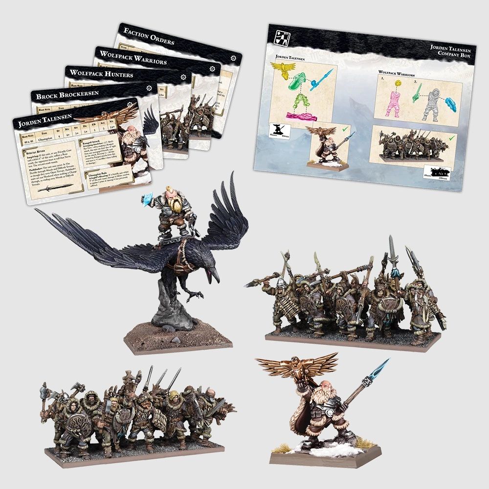 Kings of War: Champions - Jorden Talensen Company Box - Warhaus