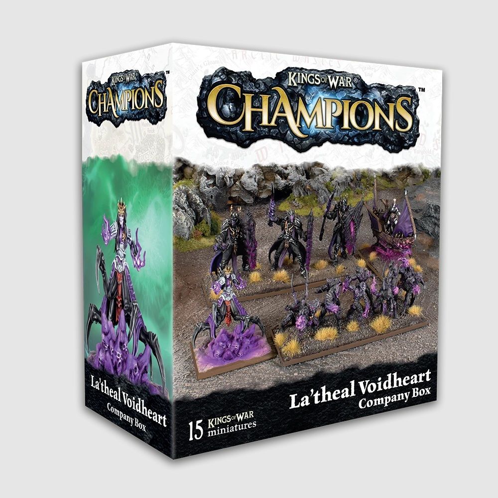 Kings of War: Champions - La'theal Voidheart Company Box - Warhaus