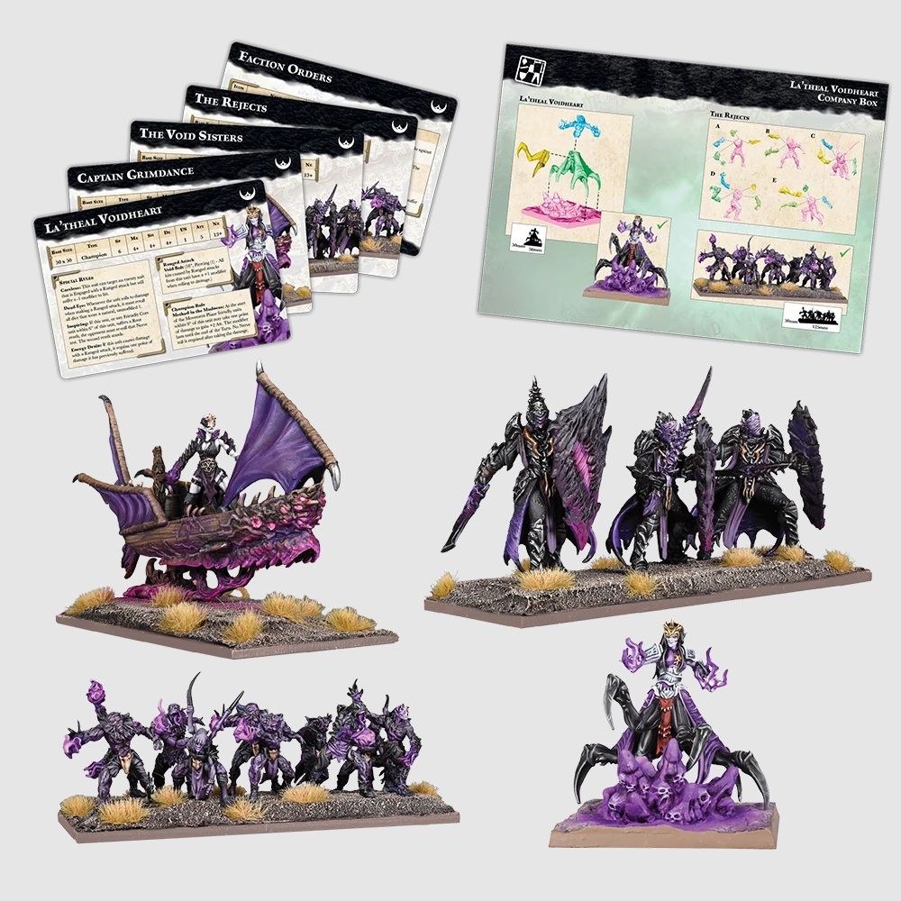 Kings of War: Champions - La'theal Voidheart Company Box - Warhaus