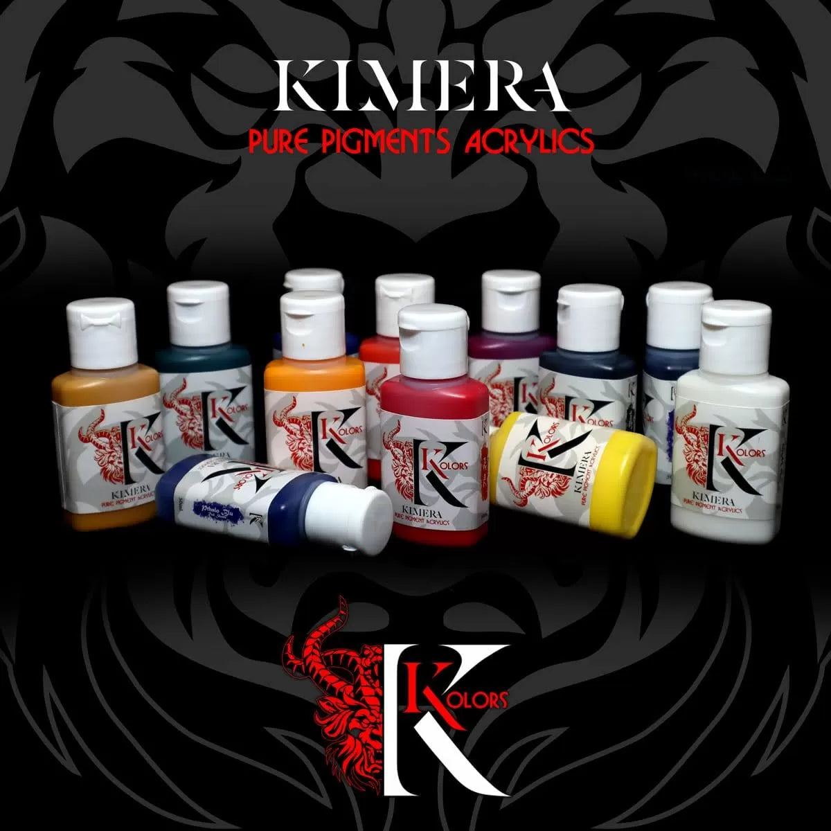 Kimera Color Rack Kimera Kolors Pure Pigments Paint Set | Warhaus