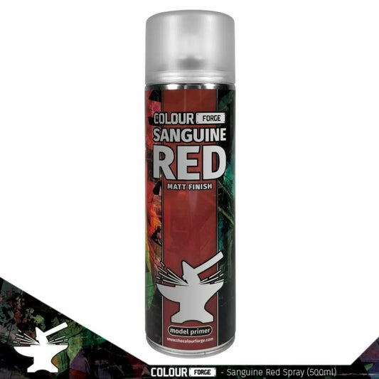 Colour Forge Spray - Sanguine Red 500ml