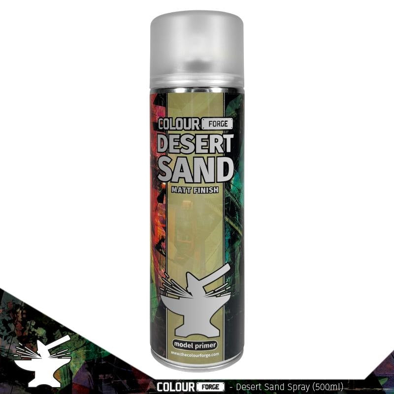 Colour Forge: Aerosol Spray Primer - Desert Sand 500ml - Warhaus