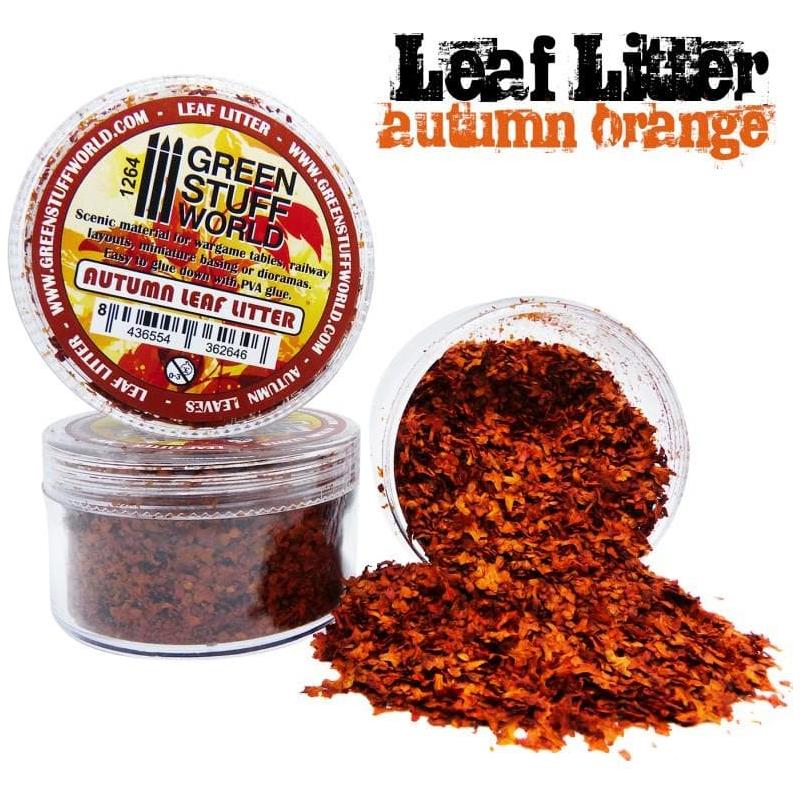 Green Stuff World: Leaf Litter - Autumn Orange