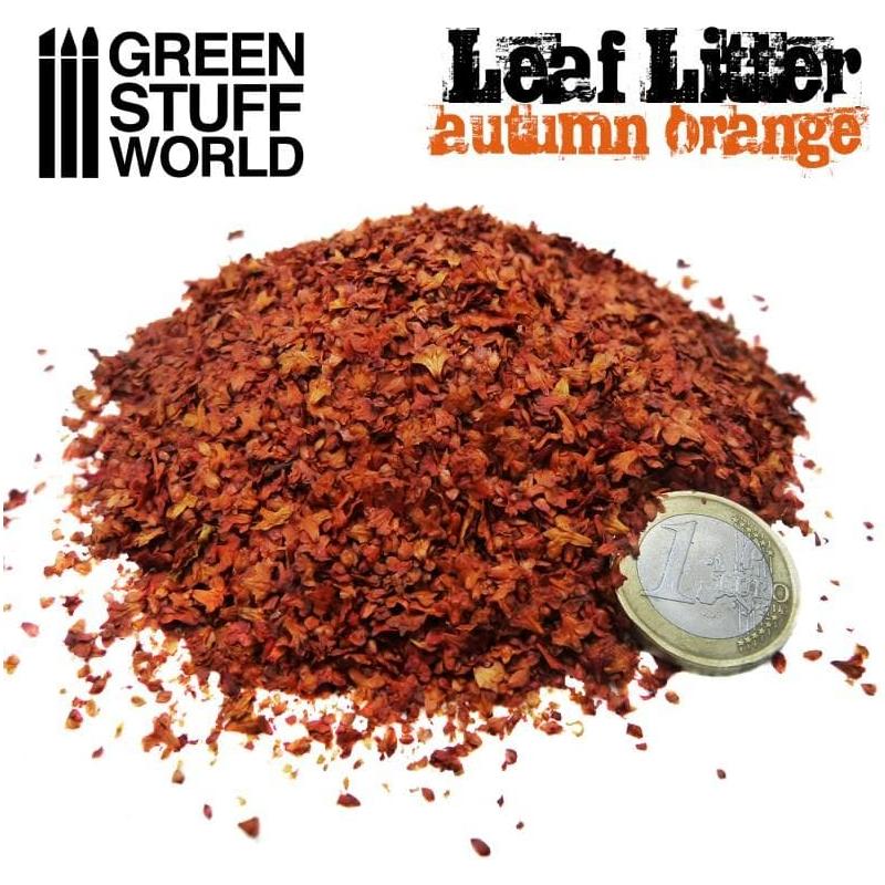 Green Stuff World: Leaf Litter - Autumn Orange