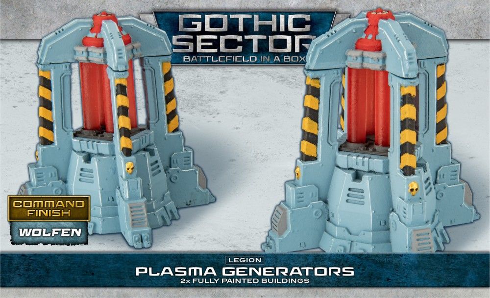 Battlefield in a Box: Gothic Sector – Legion: Plasma Generators – Alternate Paint Scheme