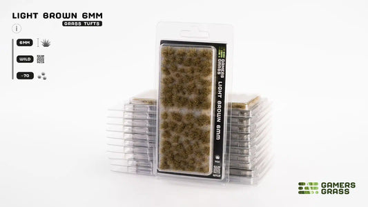 Gamers Grass: Light Brown 6mm Wild - Warhaus