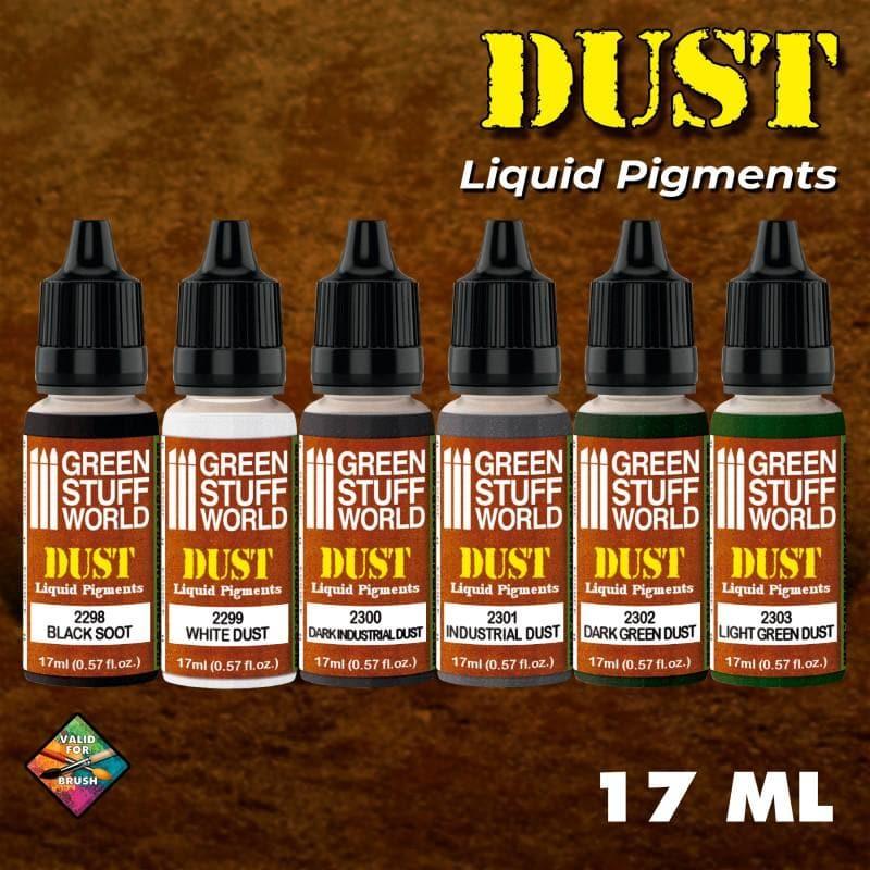 Green Stuff World: Liquid Pigments Paint Set - Dust (Box of 6)