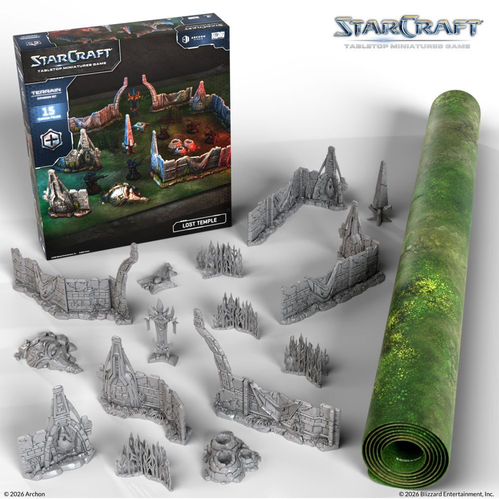 Starcraft Miniatures Games: Lost Temple - Terrain Expansion Set