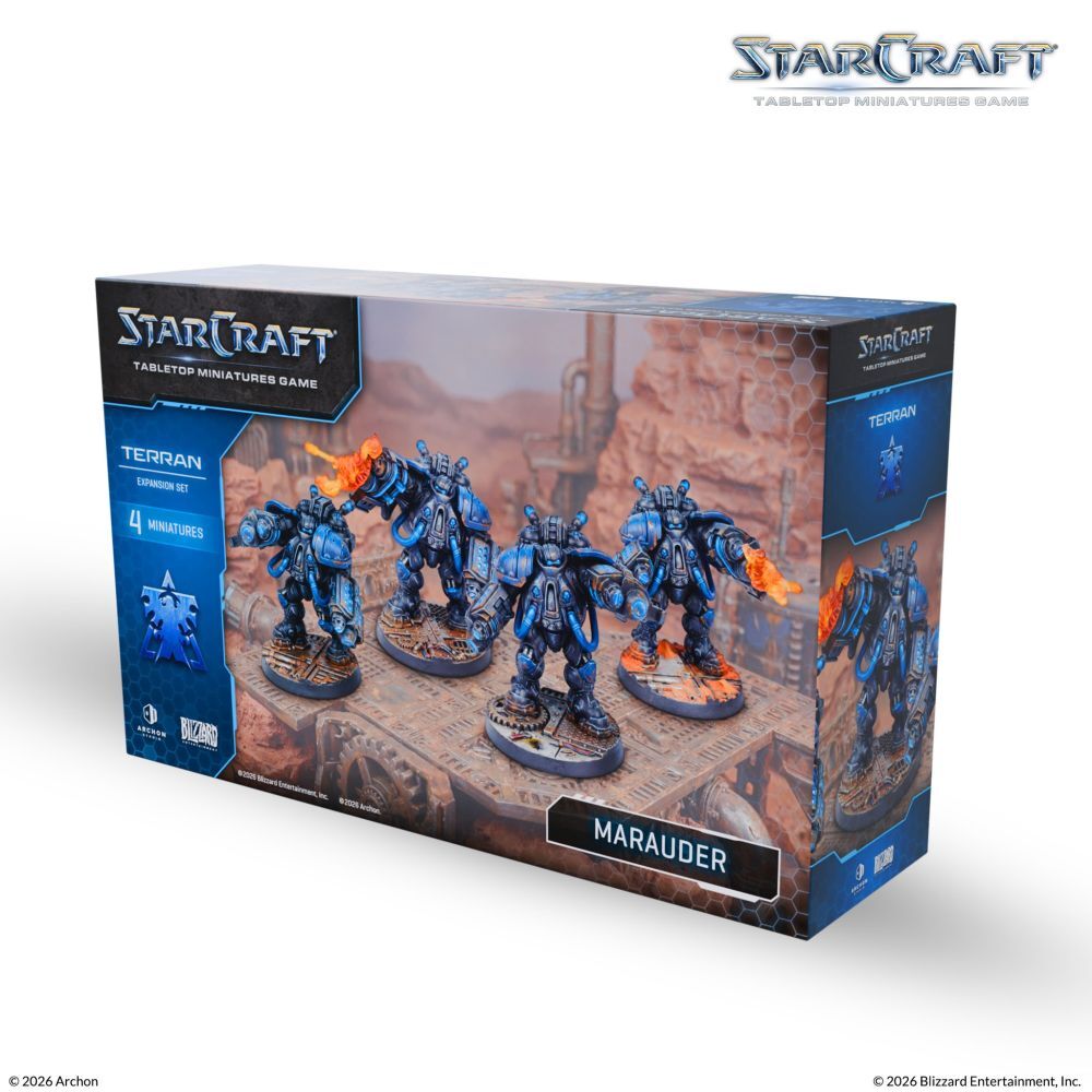 Starcraft Miniatures Games: Terran - Marauder - Expansion Set