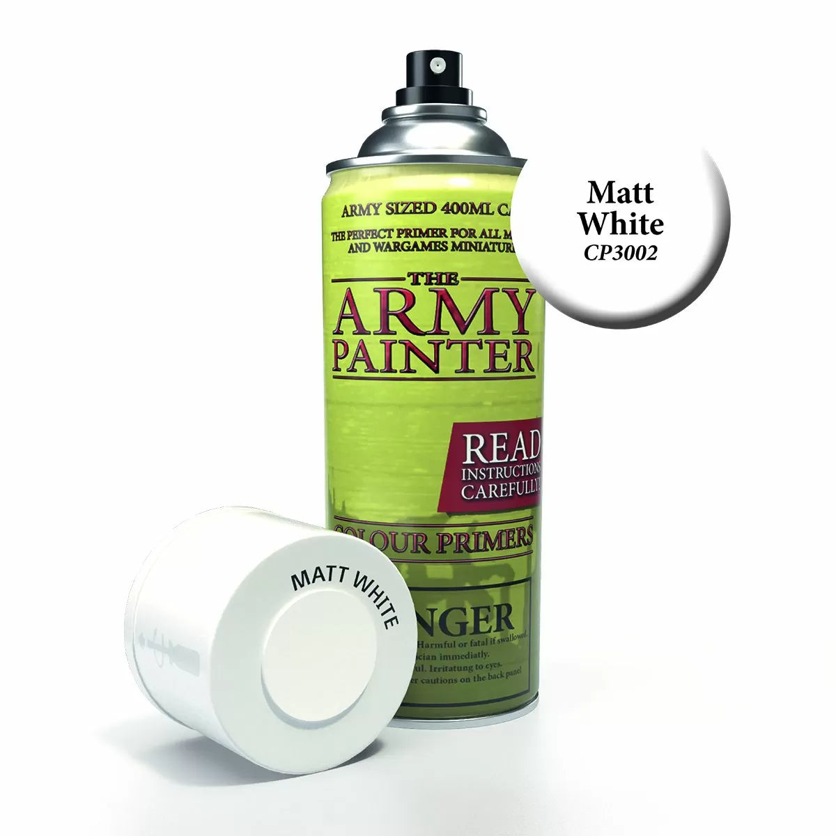 Army Painter Aerosol Spray Primer - Matt White 400ml