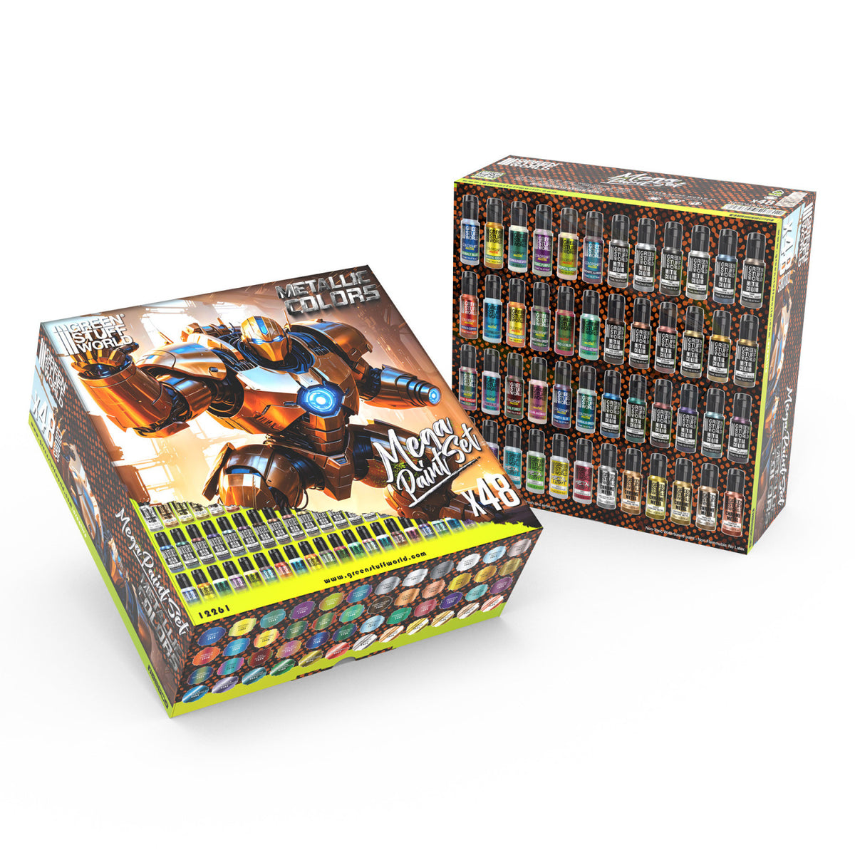 Green Stuff World: Metallics Mega Paint Set