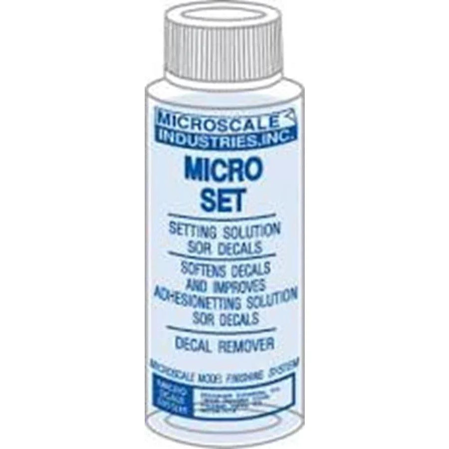 Microscale: Micro Set Solution - 1oz. Bottle (Decal Setting Solution/Remover) - Warhaus