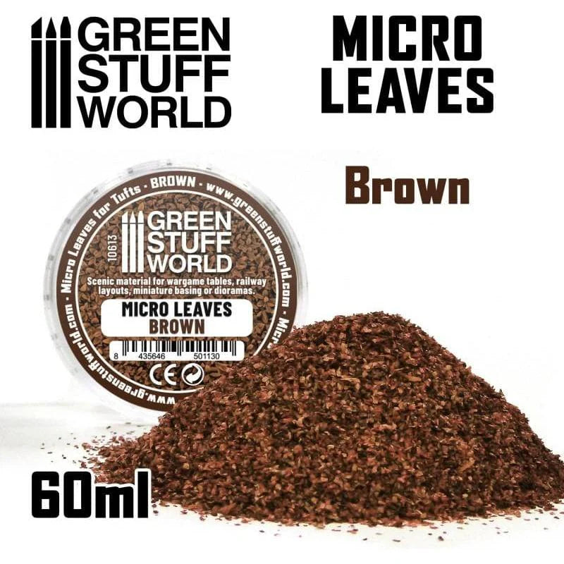 Green Stuff World: Micro Leaves - Brown Mix