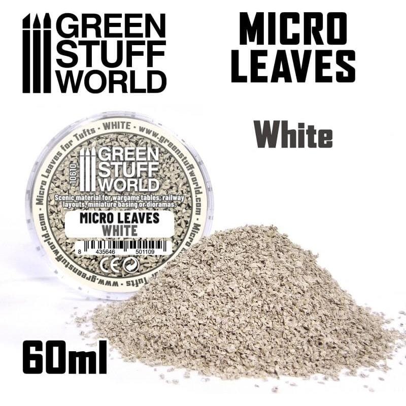 Green Stuff World: Micro Leaves - White mix