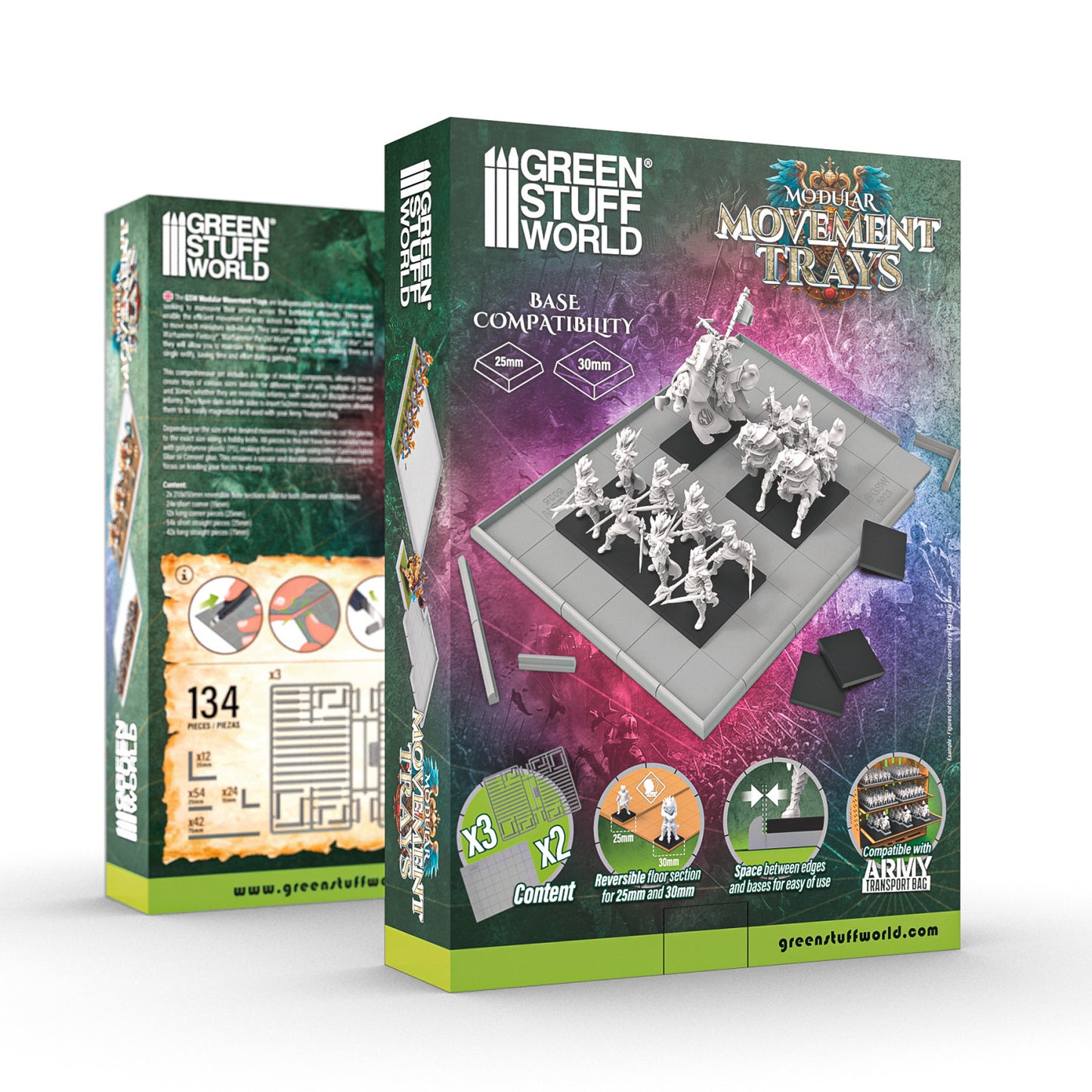 Green Stuff World: Modular Movement Trays