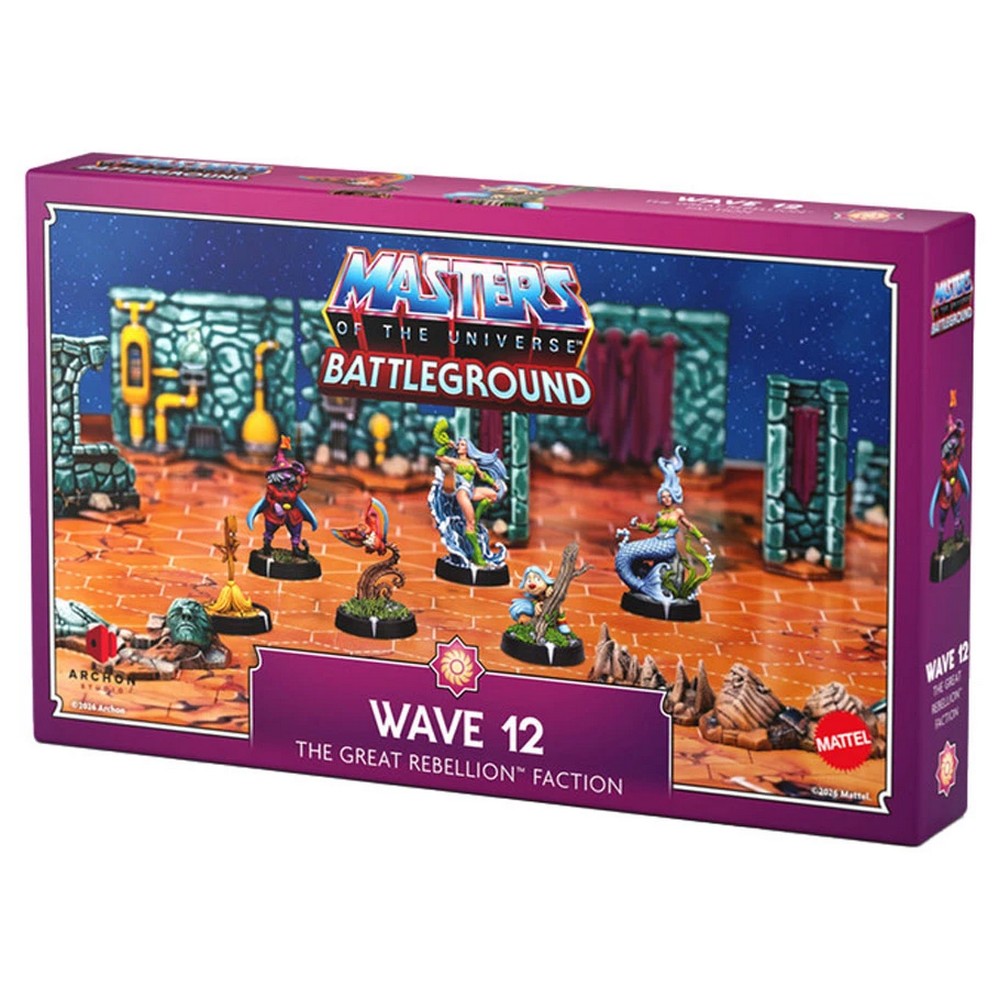 Masters of the Universe Battleground Wave 12 Great Rebellion Faction box front