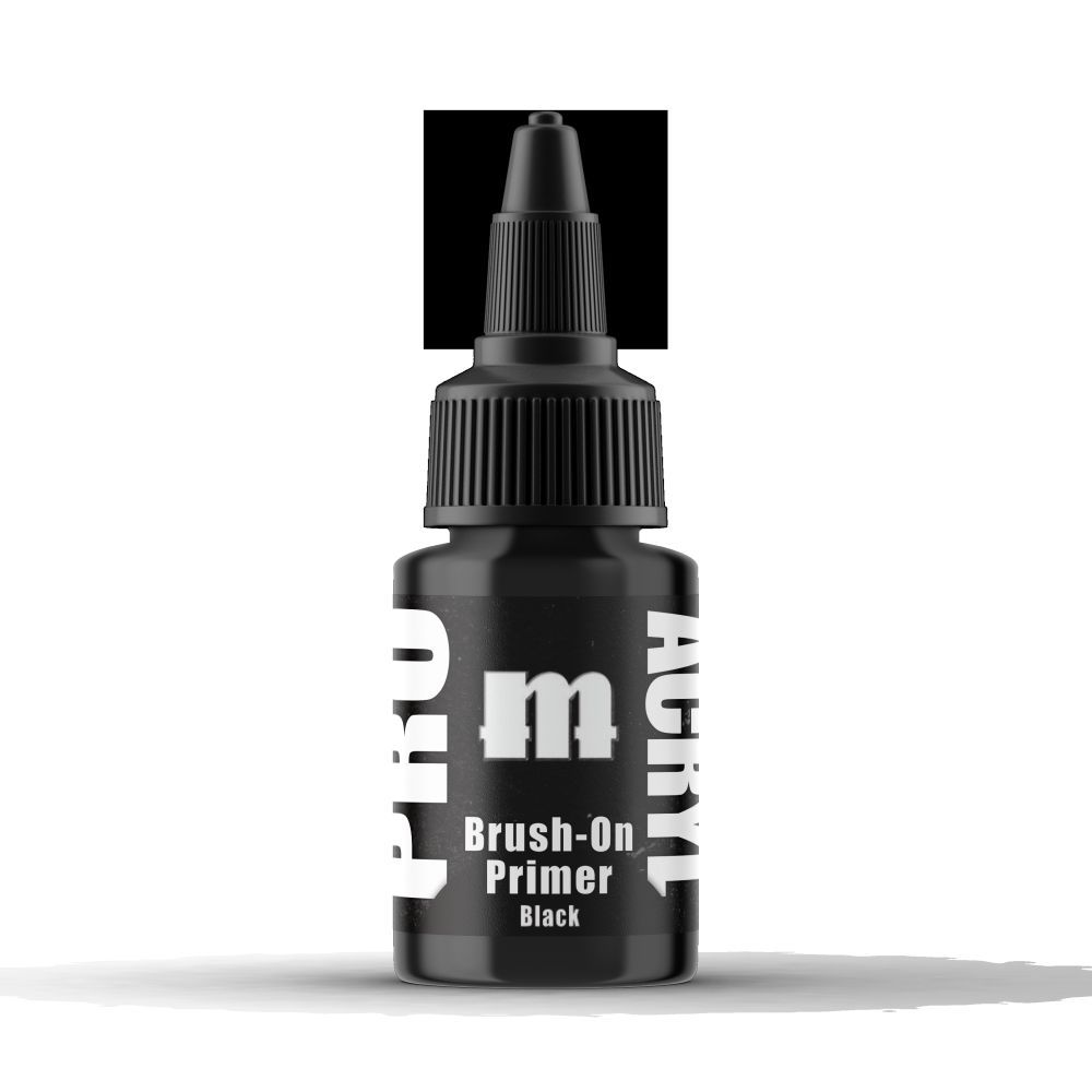 Monument Pro Acryl - Primers - Brush-On Black - Warhaus