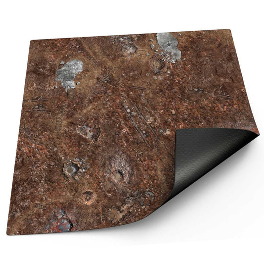 Green Stuff World: Neoprene Mat 4x4' Dread Trenches (120x120cm)
