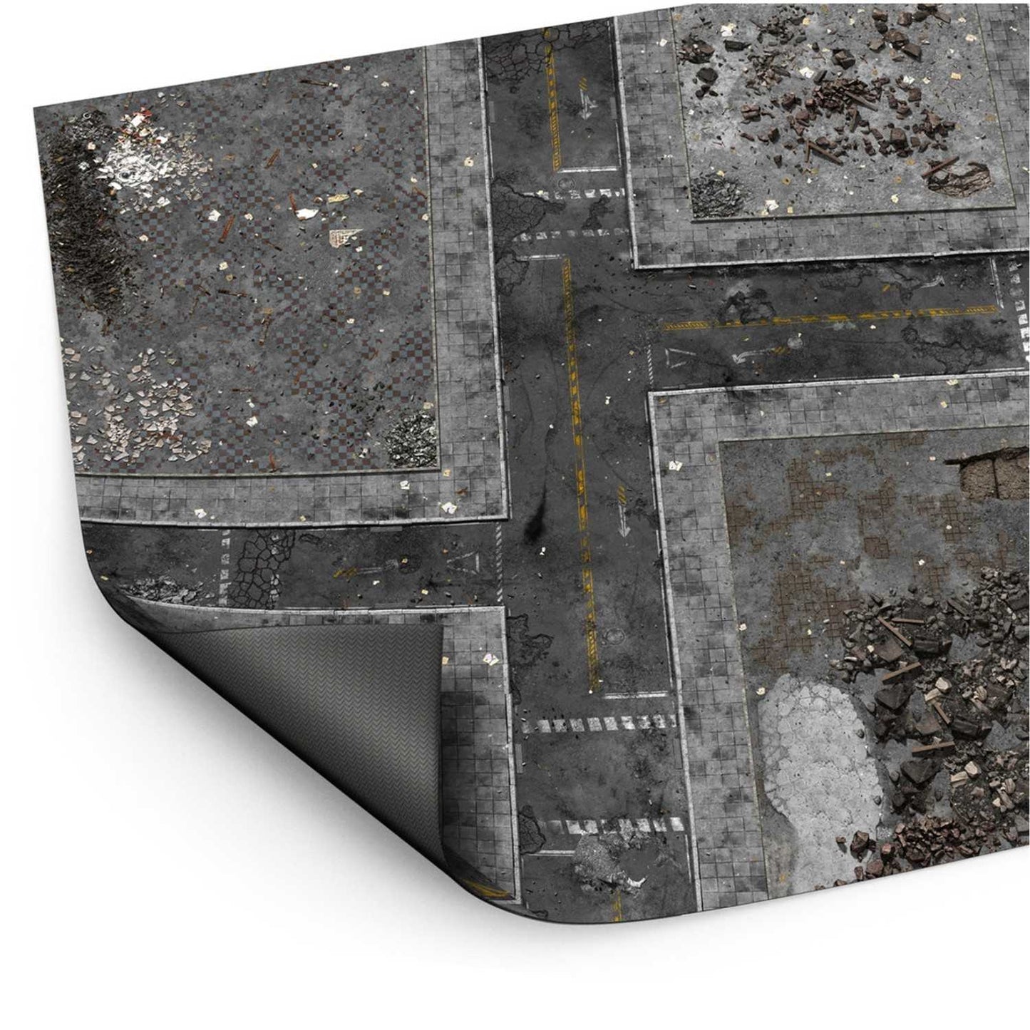 Green Stuff World: Neoprene Mat 4x6' Ground Zero District (120x180cm)