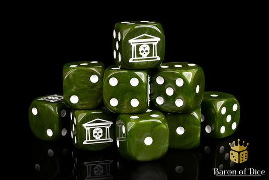 Baron of Dice: Military Gate - Green (Round)