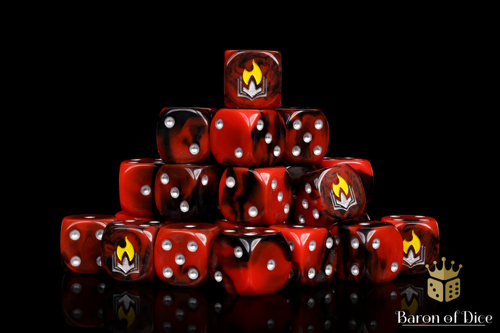 Baron of Dice: Scorched Book (Round)