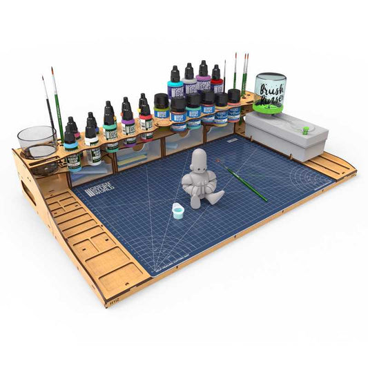 Green Stuff World: Paint Station with Cutting Mat
