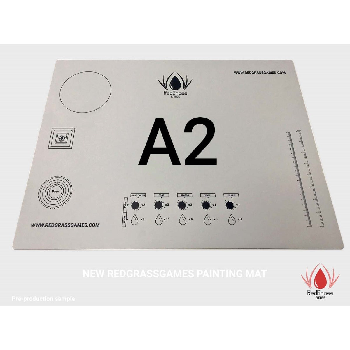 Redgrass: Painting Mat A2- Cut Resistant