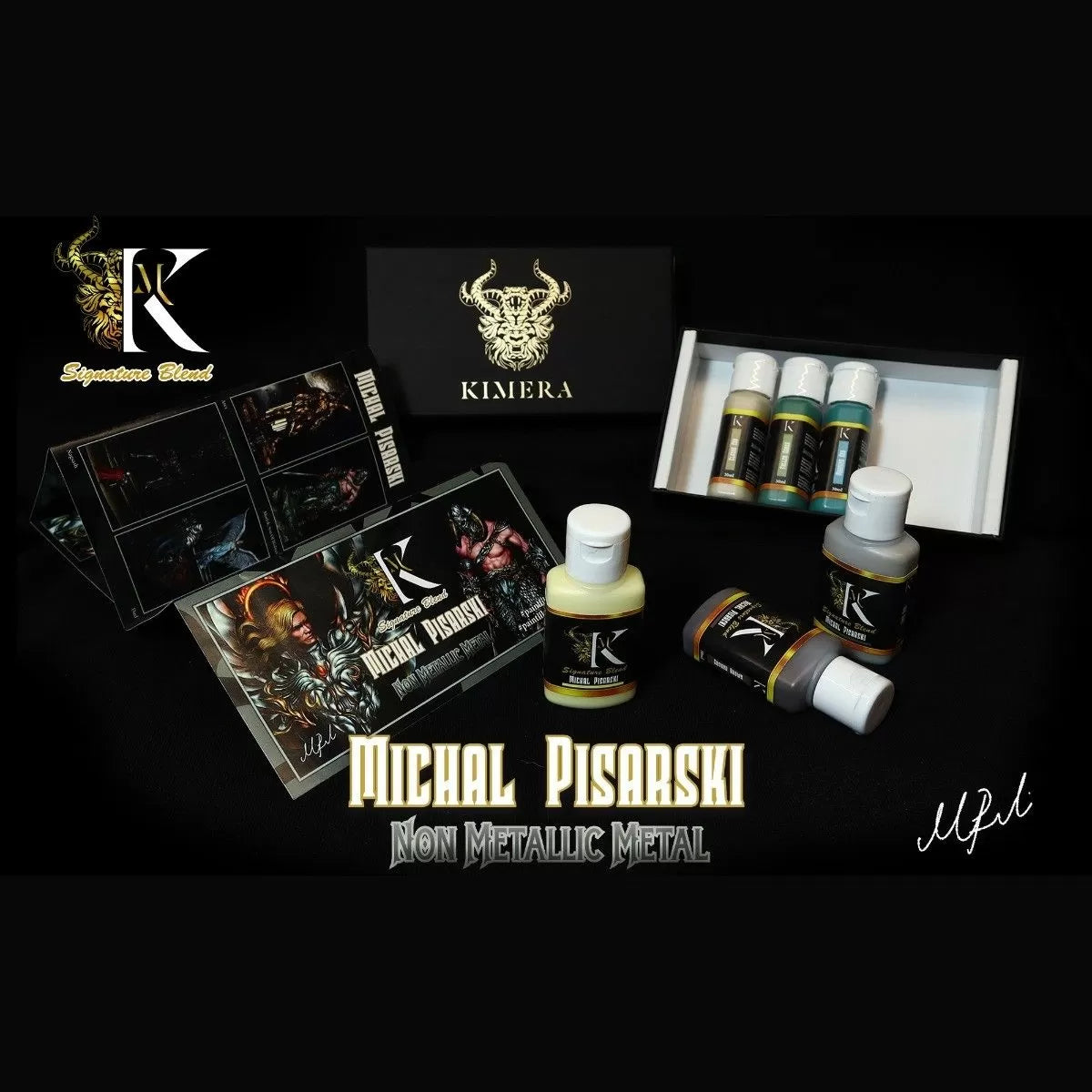 Kimera Kolors Signature Set: Michal Pisarski - Non Metallic Metal - Warhaus