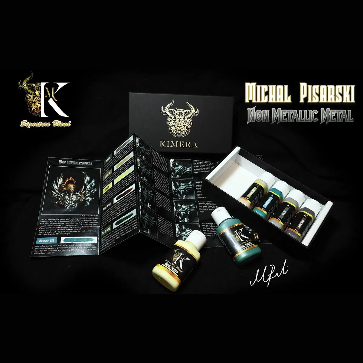 Kimera Kolors Signature Set: Michal Pisarski - Non Metallic Metal - Warhaus