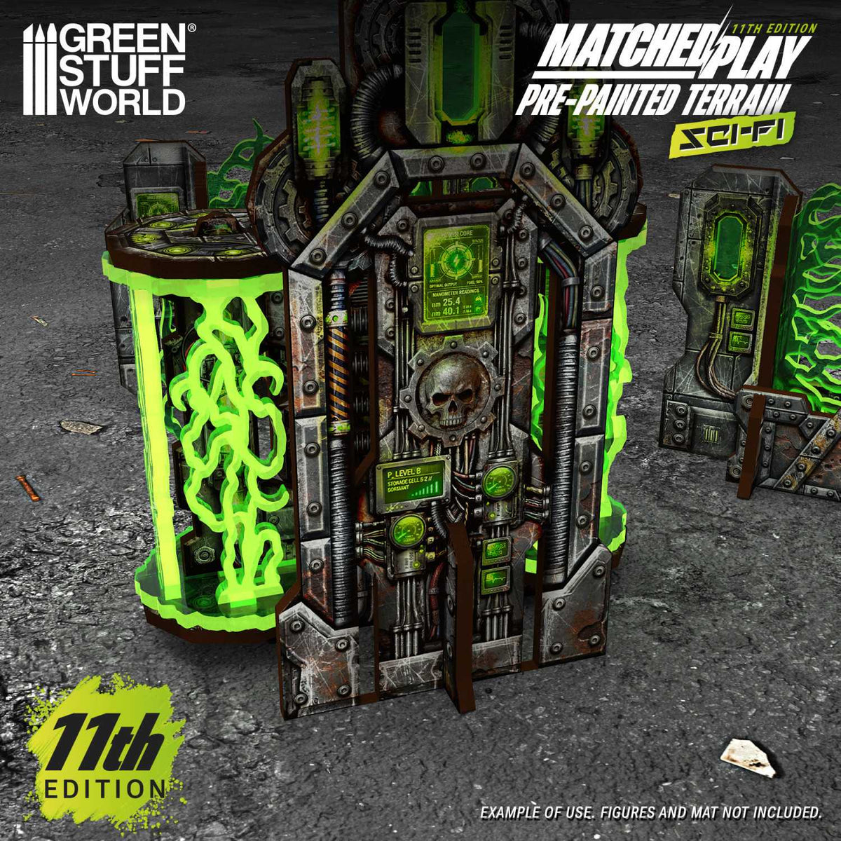 Green Stuff World: Pre-Painted Foldable Terrain Pack 11th Edition