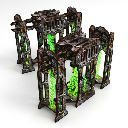 Green Stuff World: Pre-Painted Power Towers 11th Edition