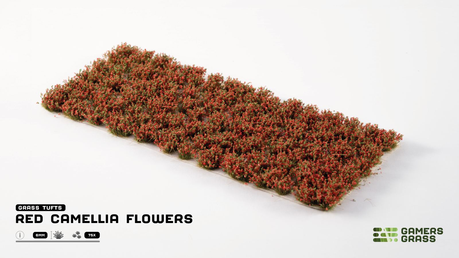 Gamer's Grass: Red Camellia Flowers