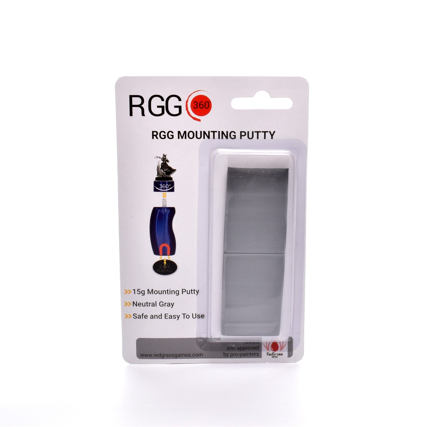 Redgrass: 15g of mounting Putty for RGG360 - Neutral Gray - Warhaus
