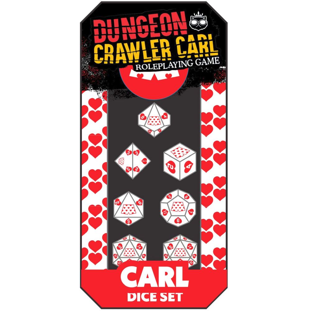 Dungeon Crawler Carl RPG - Carl's Enchanted Big Boi Boxers Dice Set