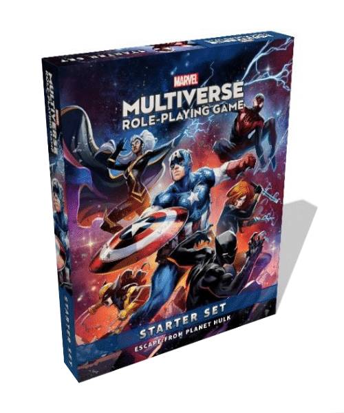 Marvel Multiverse RPG: Starter Set – Escape from Planet Hulk Skip to the beginning of the images gallery DOWNLOAD IMAGE Marvel Multiverse RPG: Starter Set – Escape from Planet Hulk