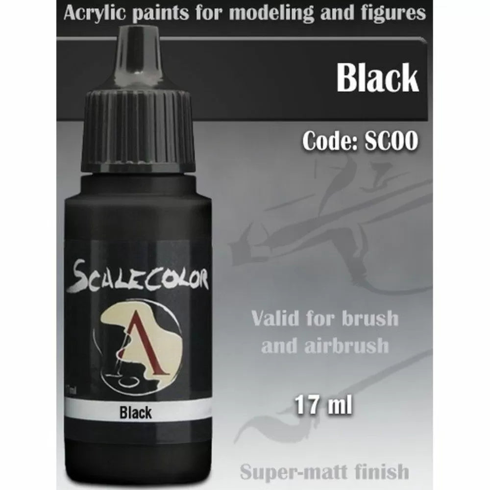Scale 75 Scalecolor Black 17ml - Warhaus