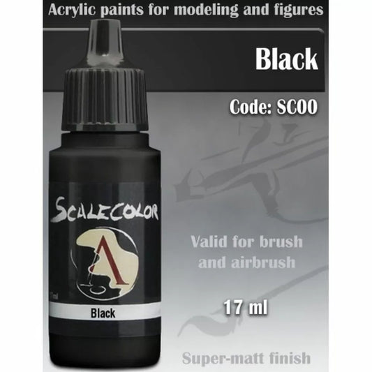 Scale 75 Scalecolor Black 17ml - Warhaus