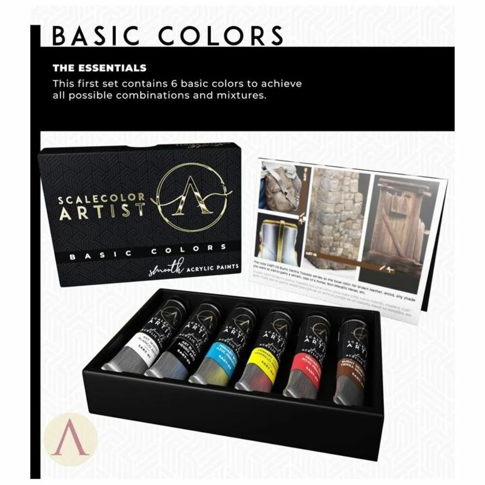 Scale 75: Scalecolor Artist Basic Colours Paint Set
