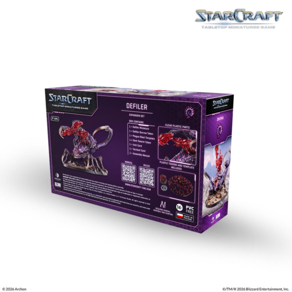 Starcraft Miniatures Games: Zerg - Defiler - product view 2