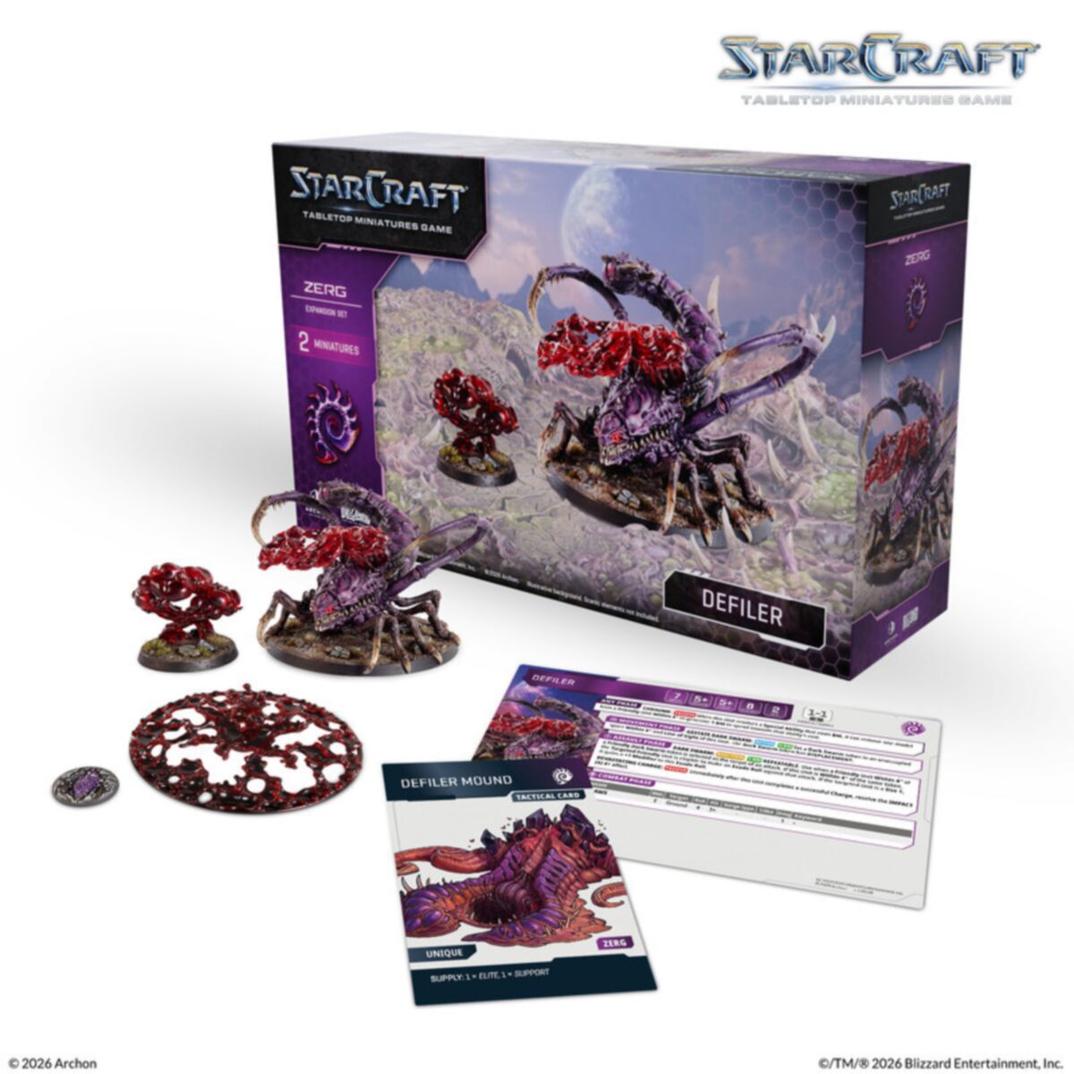 Starcraft Miniatures Games: Zerg - Defiler - product view 3
